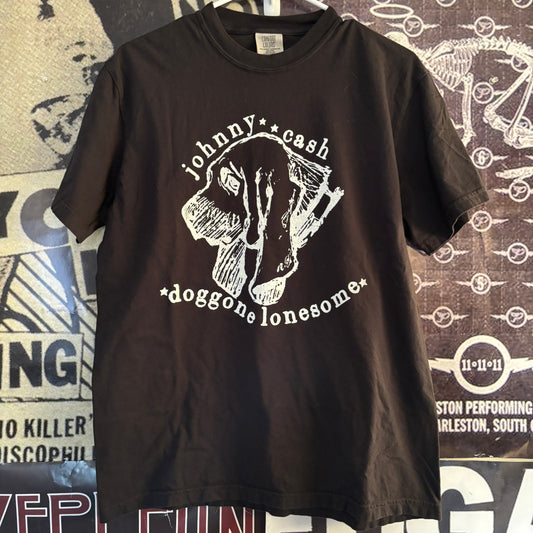 Johnny cash black full size tee