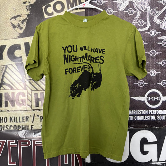 Nightmares green t-shirt