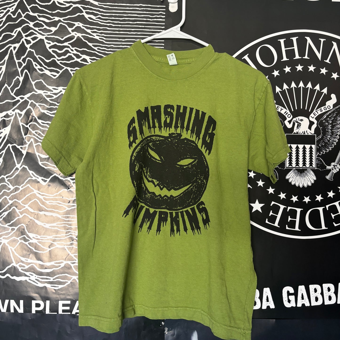 Smashing pumpkins green t-shirt
