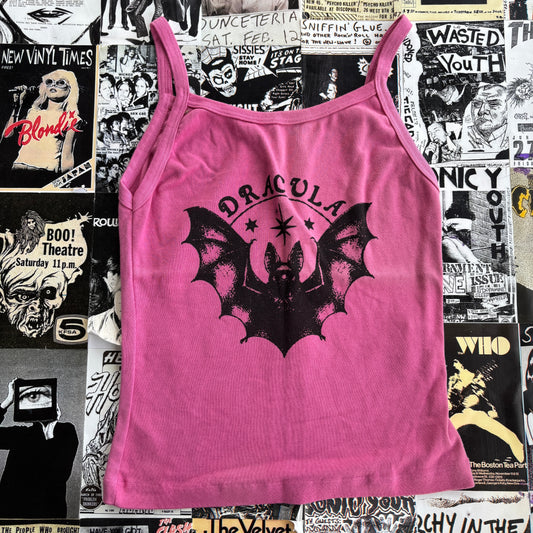 Dracula pink baby tank SM/MED