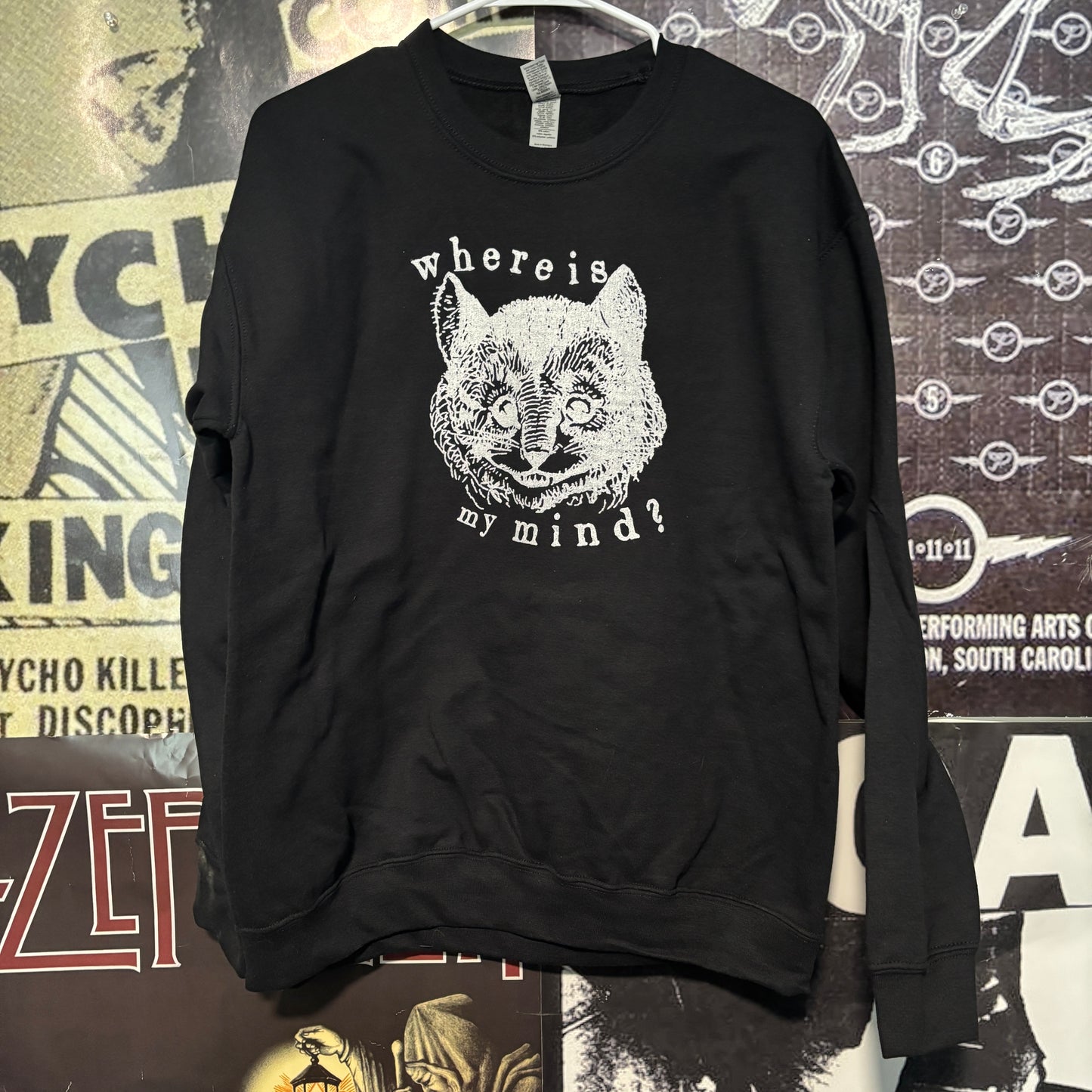 Pixies mind black sweatshirt