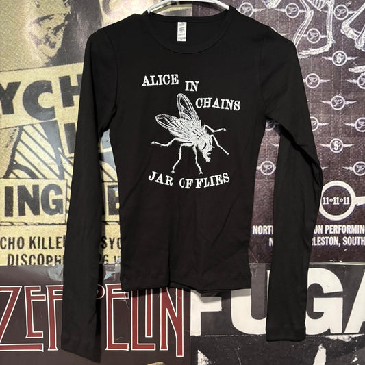 Alice in chains black baby long sleeve