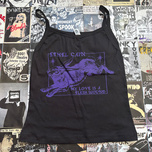 Ethel Cain black/purple tank LAR