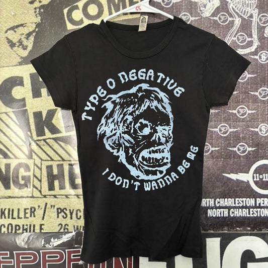 Type o negative black babydoll tee