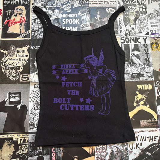 Fiona apple black/purple tank SM/MED