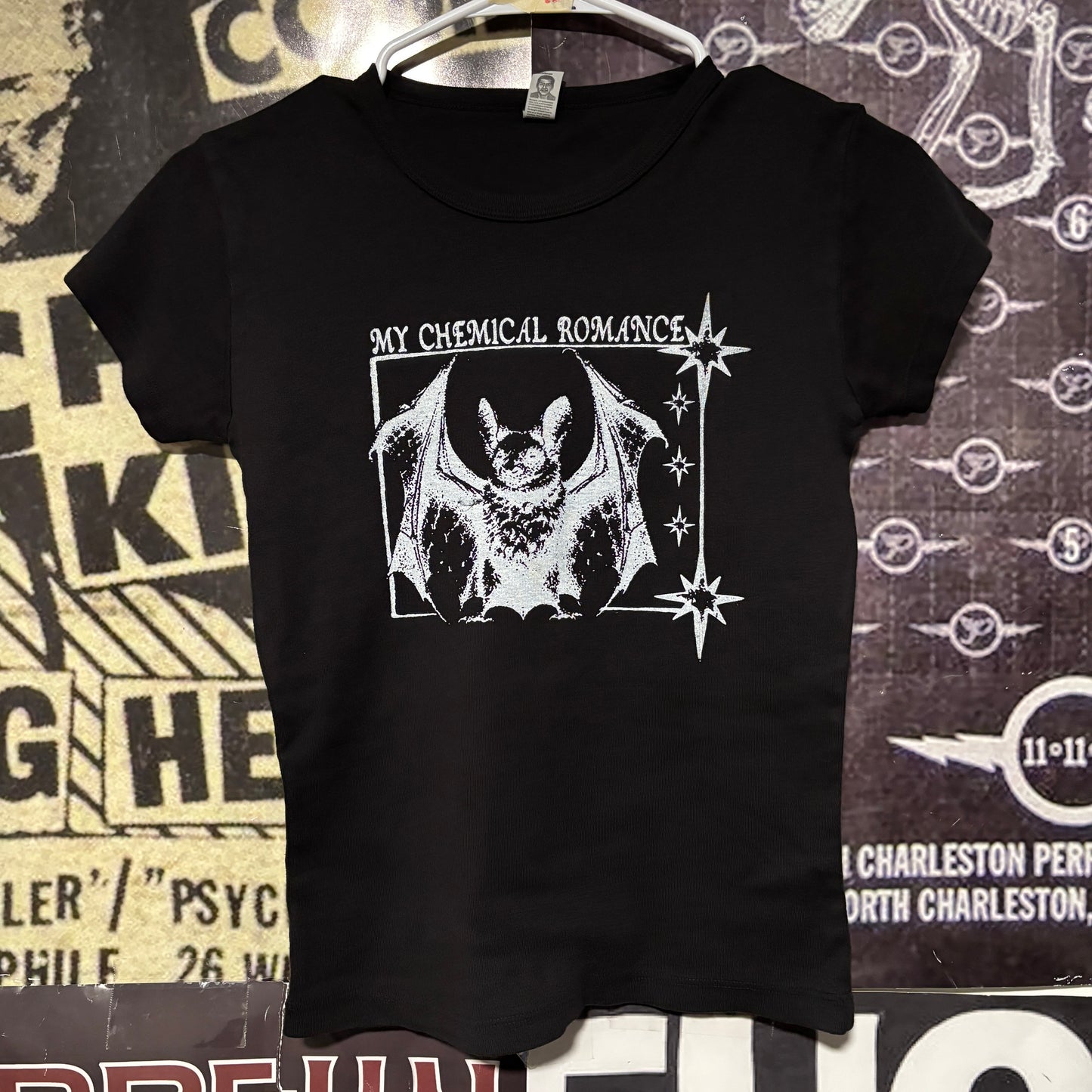 My chemical romance b&w babydoll tee