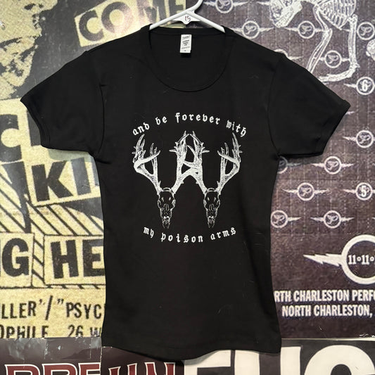 Elliott smith poison black long baby tee