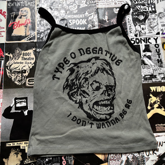 Type negative olive/black tank LAR