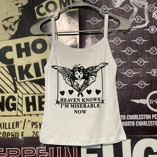 Heaven knows white baby tank