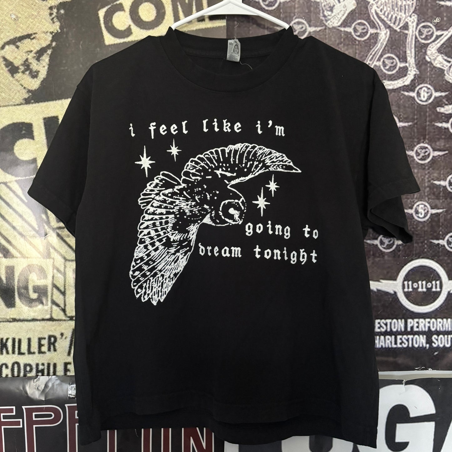 Twin peaks owl boxy tee