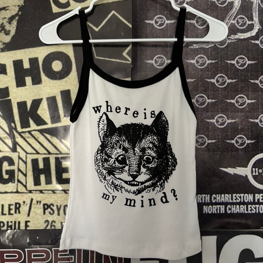 Pixies black/white baby tank