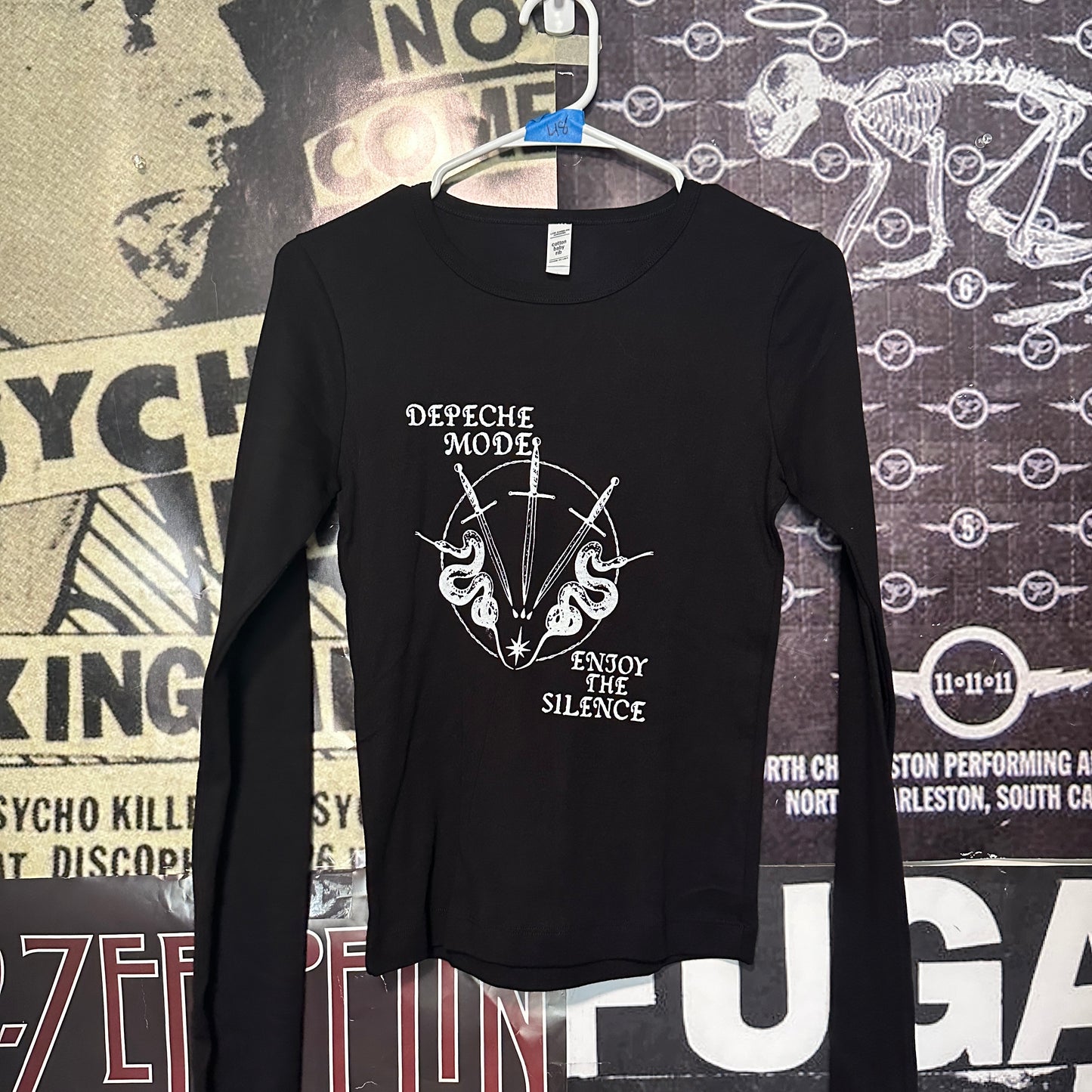 Depeche Mode black long sleeve