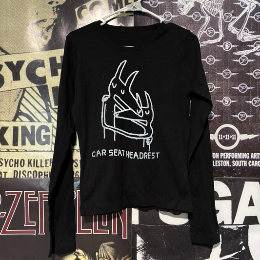 Car seat headrest black baby long sleeve