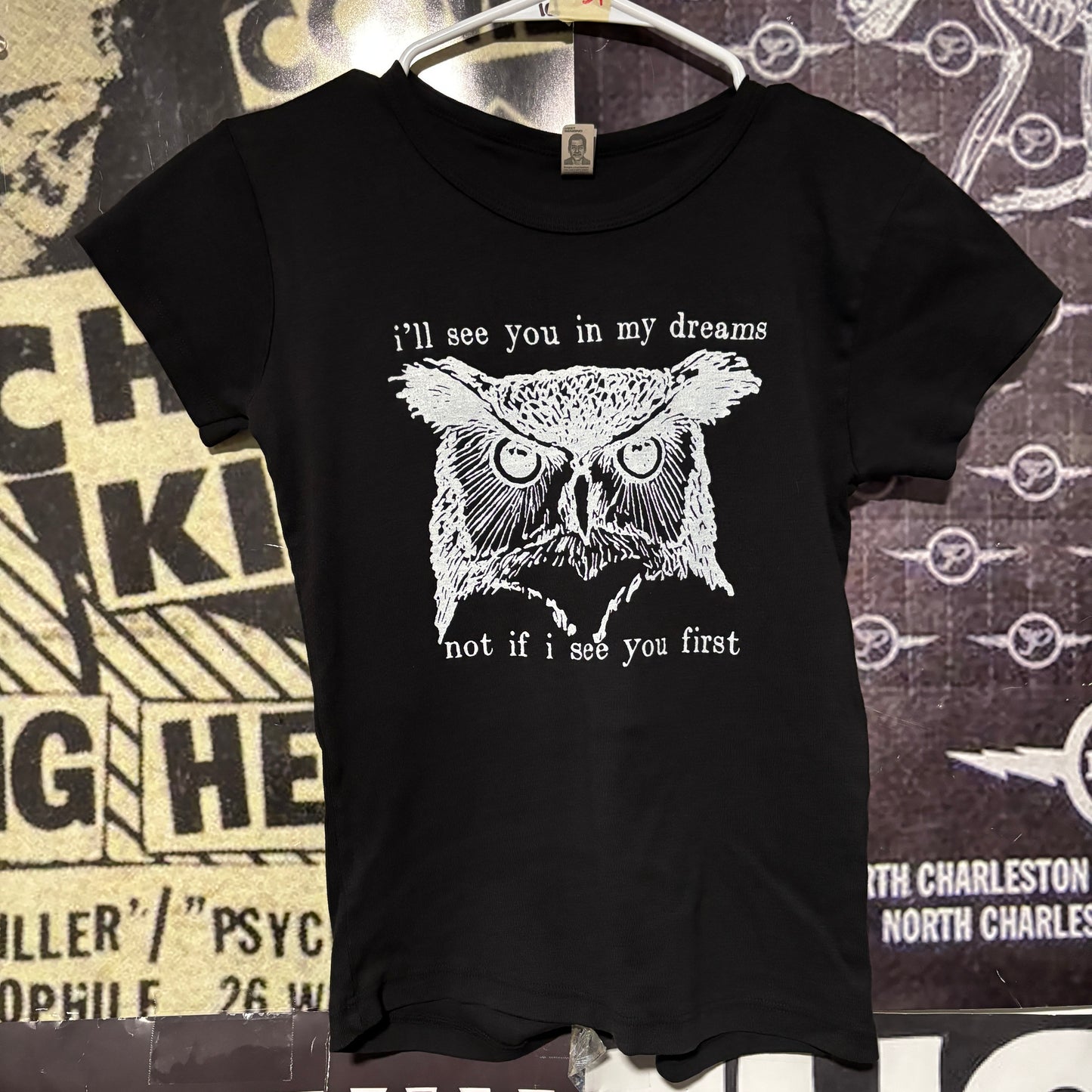 Twin peaks dreams b&w babydoll tee