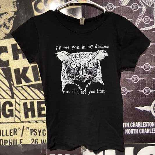 Twin peaks dreams b&w babydoll tee