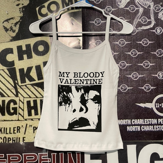 My bloody valentine white baby tank