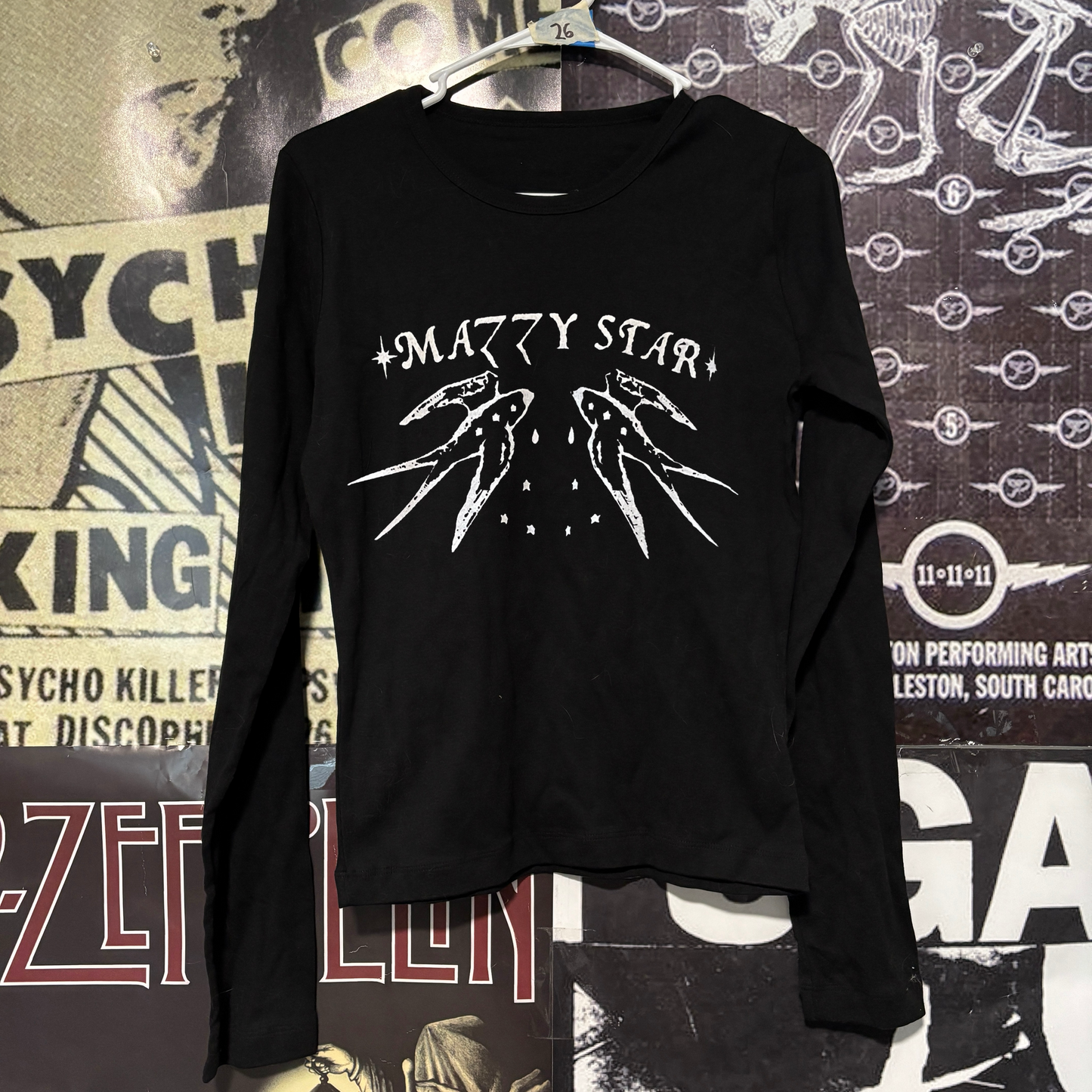 Mazzy star black long sleeve