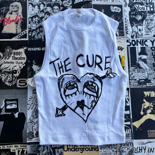 The cure white tank XS