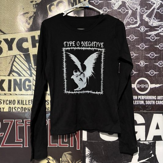 Type o negative black baby long sleeve