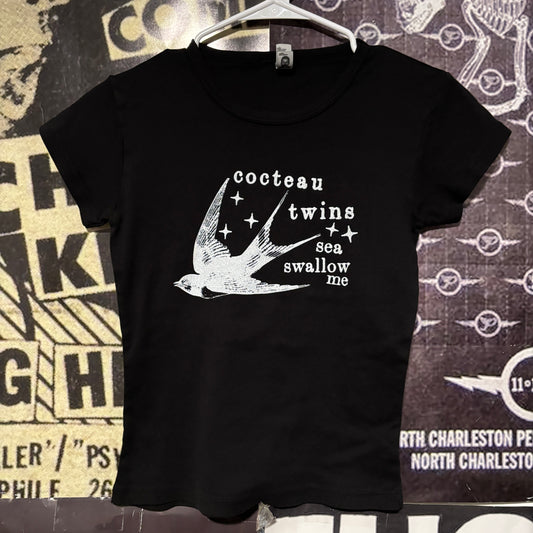 Cocteau twins b&w babydoll tee