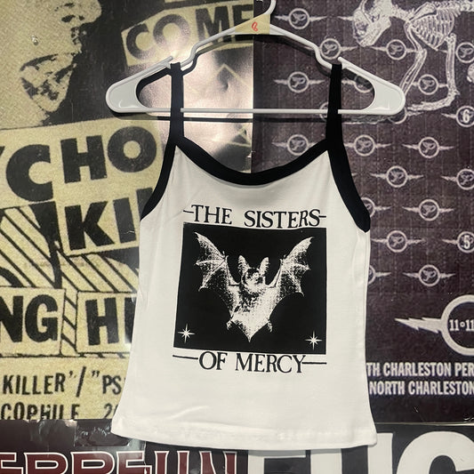 Sisters of mercy knows black/white baby tank