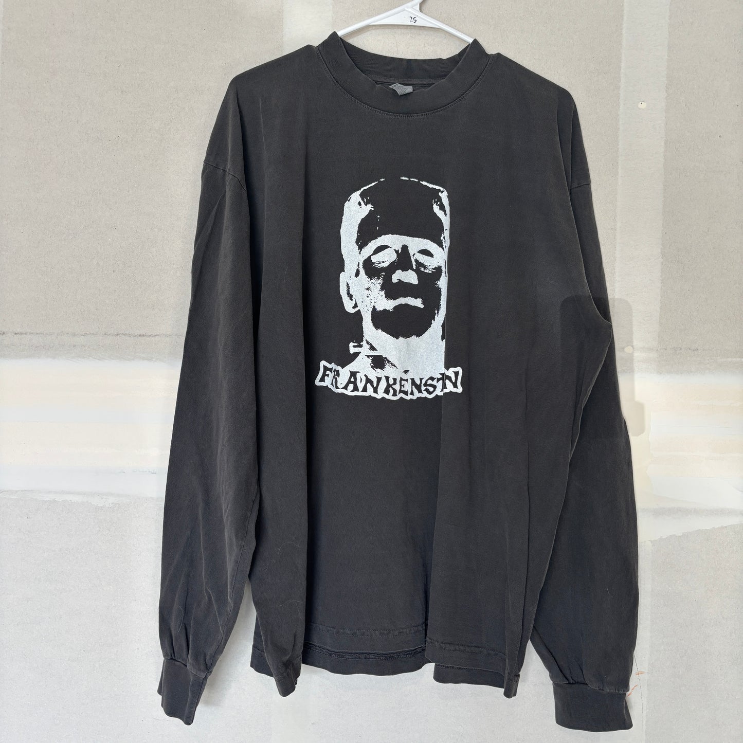 Frankenstein dark grey unisex long sleeve XLARGE