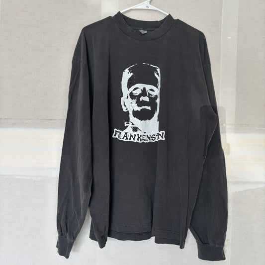 Frankenstein dark grey unisex long sleeve XLARGE
