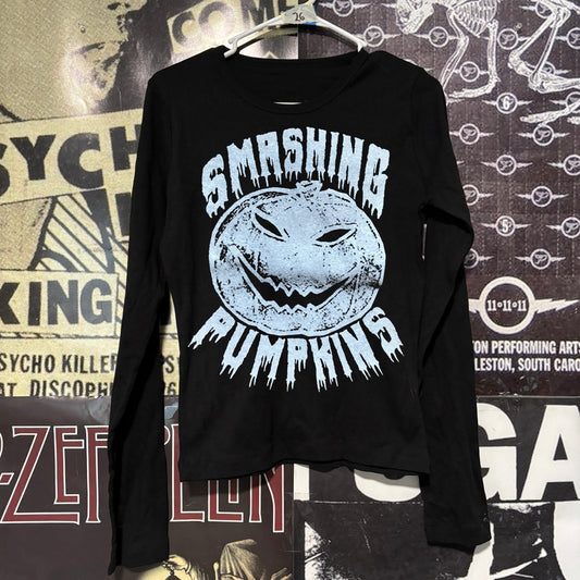 Smashing pumpkins black baby long sleeve