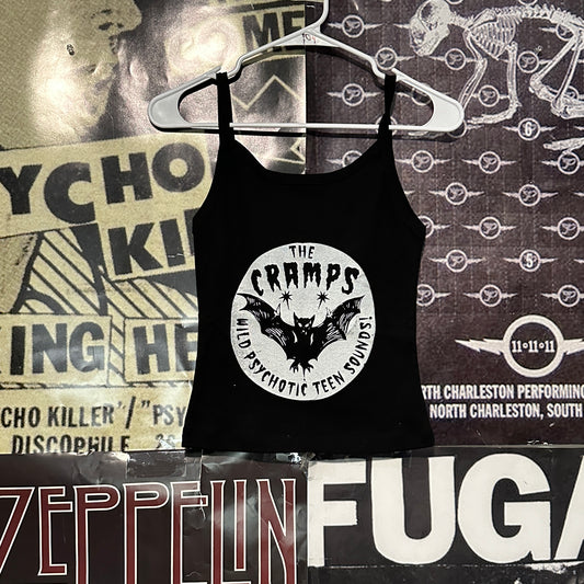 The cramps black baby tank
