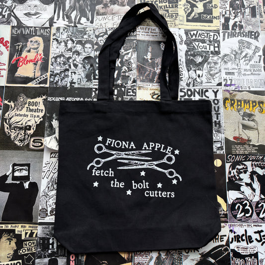 Fiona Apple black tote bag