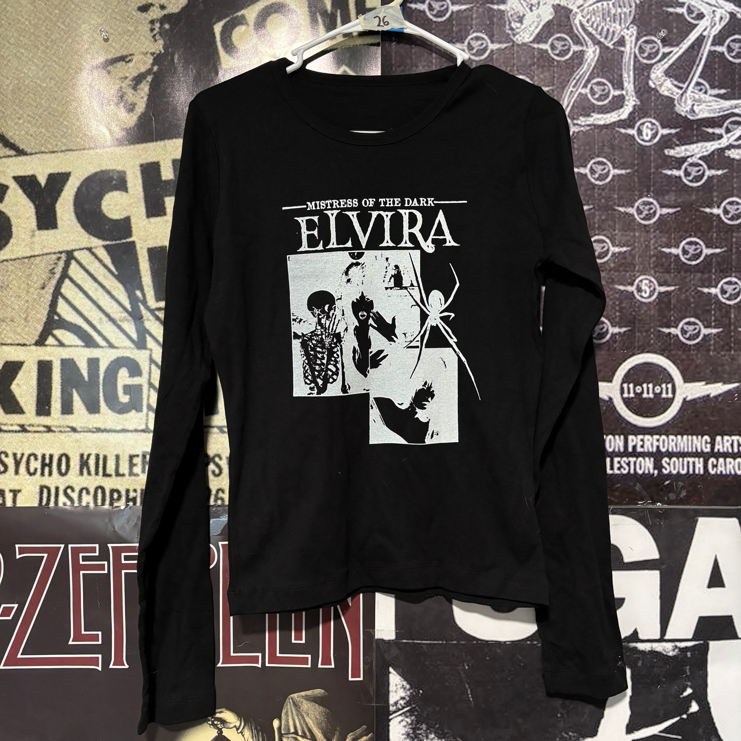 Elvira black baby long sleeve