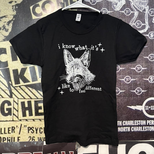 Fantastic fox black long baby tee