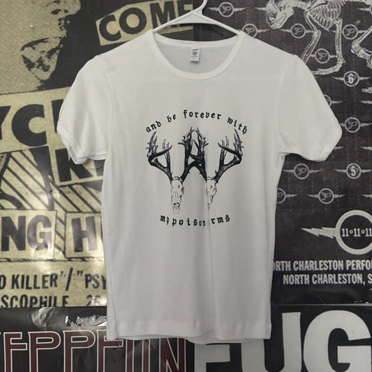 Elliott smith poison white long baby tee