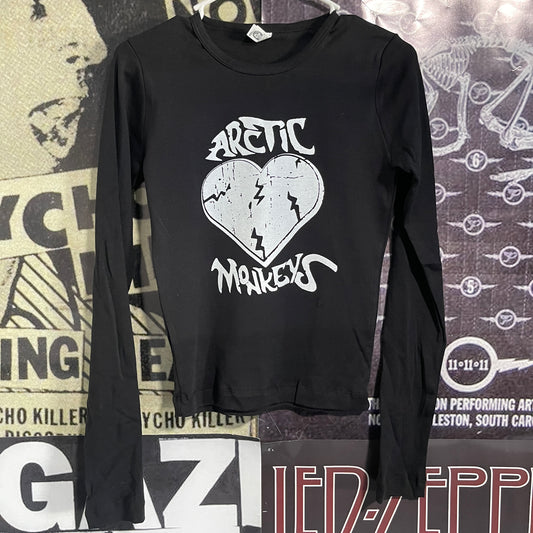 Arctic monkeys black long baby long sleeve