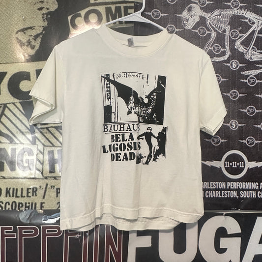 BAUHAUS cream boxy tee