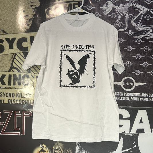 TYPE O NEGATIVE white full size tee