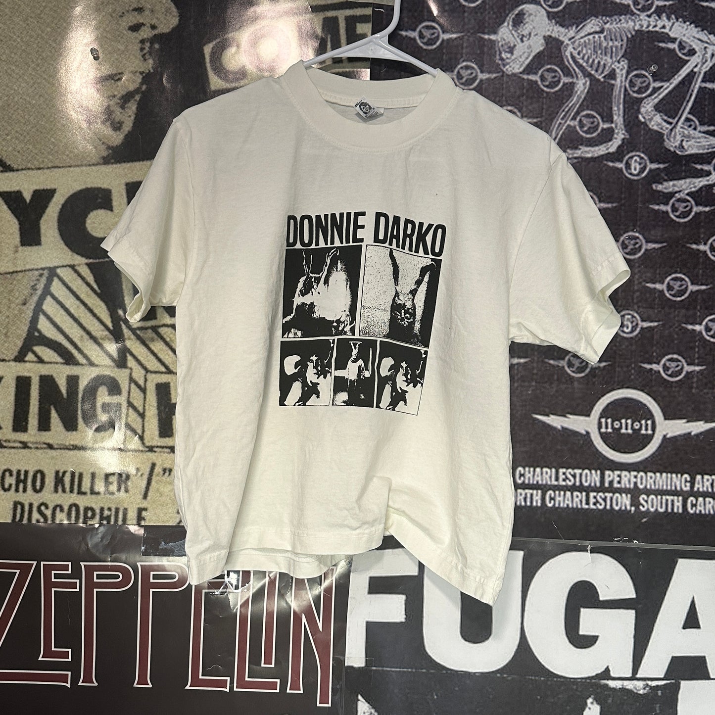 DONNIE DARKO cream boxy tee