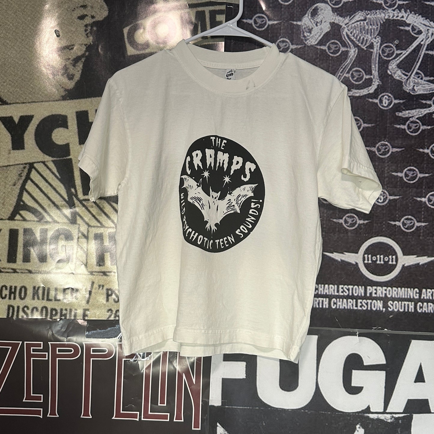 THE CRAMPS cream boxy tee