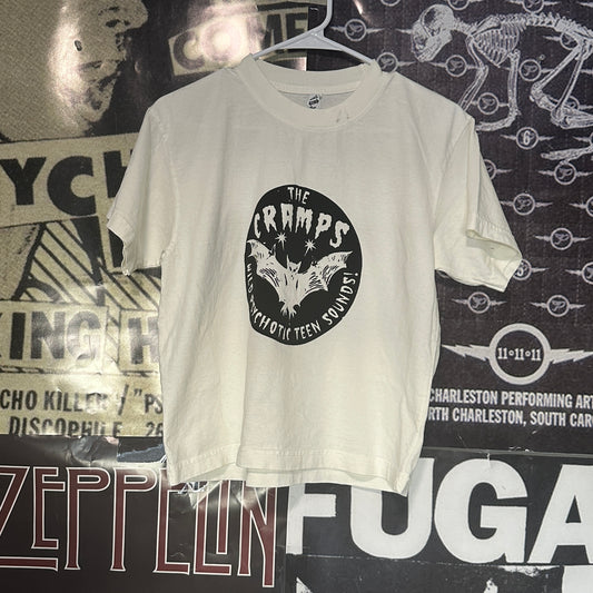 THE CRAMPS cream boxy tee