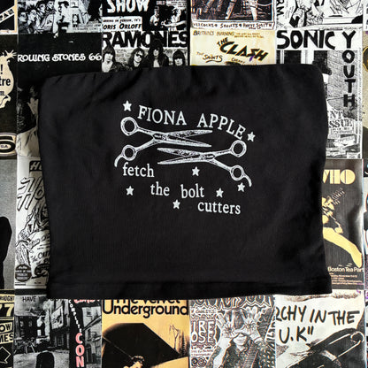 FIONA APPLE black/white tube top